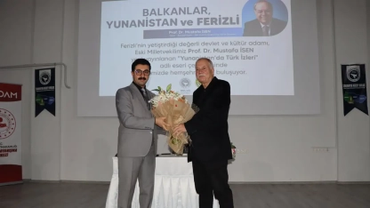 Ferizli’de “Balkanlar, Yunanistan ve Ferizli” Söyleşisi 