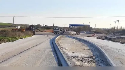 Bulustra’da yeni kavşak tamamlanmak Üzere: Trafik güvenliği artacak