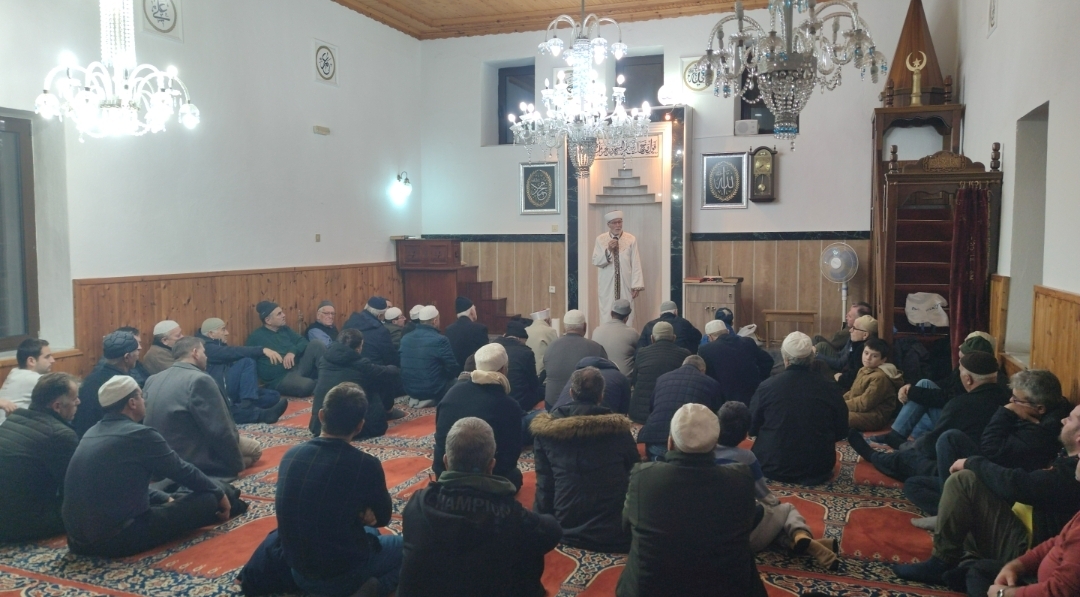 Miraç Kandili Rodop bölgesinde camilerde coşkuyla idrak edildi