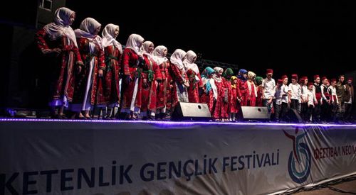 12'ci Ketenlik Gençlik Festivali coşkuyla gerçekleşti