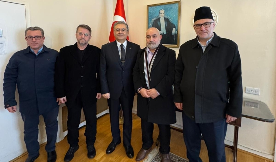 İHH UK Vakfı Yönetiminden Londra Başkonsolosu Ulusoy’a ziyaret