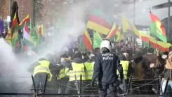 Avrupa sokakları, terör örgütü YPG/SDG yandaşlarının provokasyonuna sahne oldu