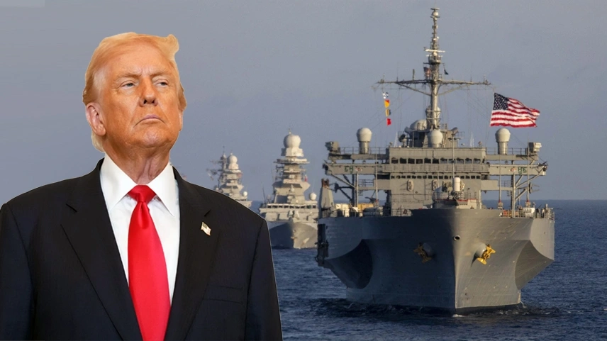 ABD Başkanı Trump'tan İran duyurusu: Donanmamız yolda!