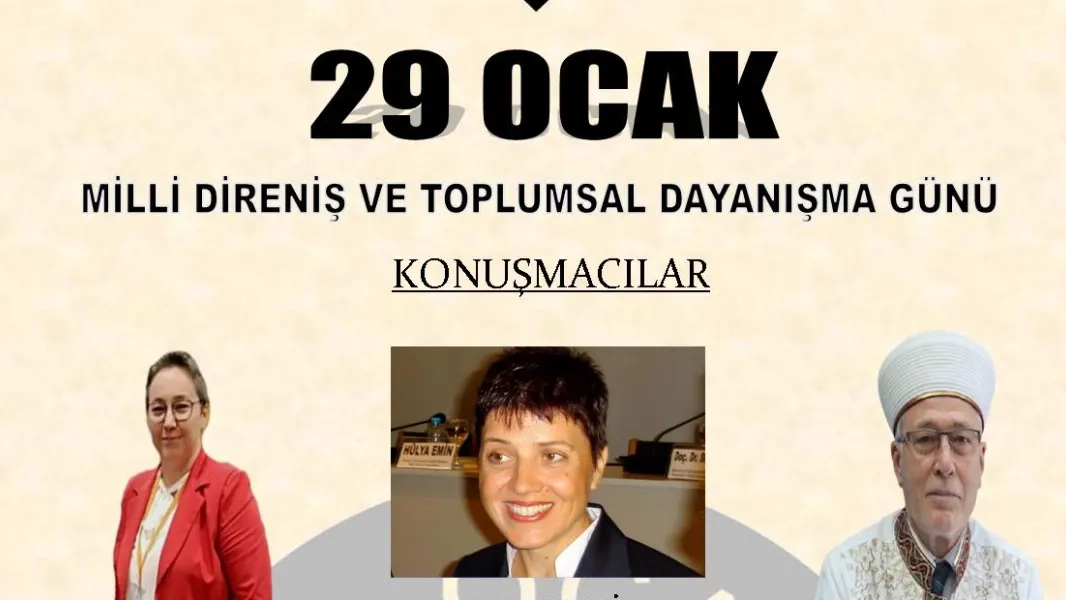 “29 Ocak Milli Direniş ve Toplumsal Dayanışma Günü” için anma etkinliği