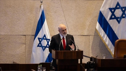 İsrail Meclisi’nde Netanyahu’yu övdü: Arnavutluk Başbakanı Edi Rama’ya sert tepkiler