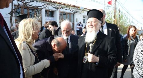Fener Rum Patriği Bartholomeos doğduğu Gökçeada'da