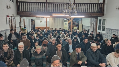 Gümülcine Bağlar Camii’nde Berat Kandili programı düzenlendi