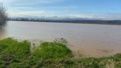 Kılkış kentinde meydana gelen taşkınlarda 10 bin dönümü aşkın arazi sular altında kaldı