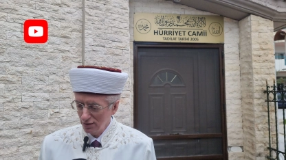 VİDEO | İskeçe Müftüsü Trampa'dan saldırıya uğrayan Hürriyet Camii'nde Cuma namazı sonrası açıklama