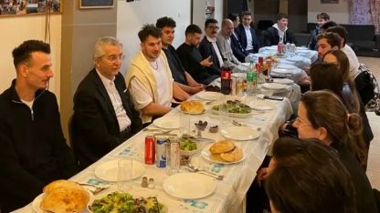 Türkiye'nin Atina Büyükelçisi Erciyes, GAT üyeleriyle iftar programında buluştu
