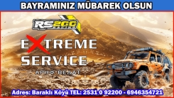 Extreme SEVRİCE oto tamirhanesi sahibi Vedat Arif mutlu ve huzurlu bayramlar diler