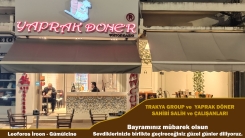 TRAKYA GROUP ve YAPRAK DÖNER sahibi SALİH ve çalışanları sevdiklerinizle güzel bir bayram geçirmenizi dilerler 