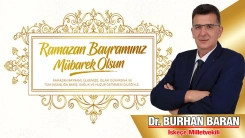 İskeçe Milletvekili Dr. BURHAN BARAN'dan Ramazan bayramı tebriği