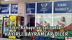 İskeçe Miaouli 26 adresindeki FİKRİ MARKET sahibi FİKRİ KEHAYA ve çalışanları tüm soydaşlarımıza hayırlı bayramlar dilerler