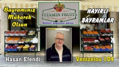 İskeçe'de VITAMIN FRUITS sahibi, Meyve ve Sebze’nin tecrübeli ismi HASAN EFENDİ bereketli ve afiyet dolu bir bayram geçirmenizi diler