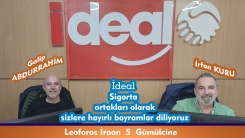 İdeal SİGORTA ortakları Galip ABDURRAHİM ve İrfan KURU'dan bayram tebriği