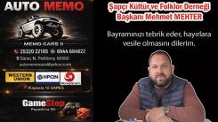 AUTO MEMO Acentesi sahibi MEHMET MEHTER'den bayram kutlaması