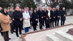 Bayramda anlamlı ziyaret: Dr. Sadık Ahmet unutulmadı