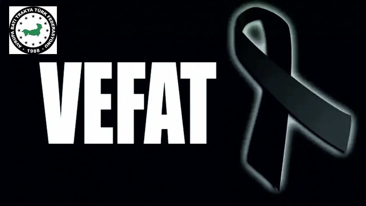 ABTTF Başkan Yardımcısı Mustafa Kasap’ın annesi vefat etti