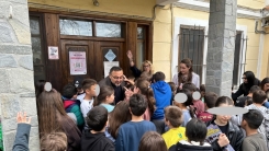 Öğrencilerden Yassıköy Belediye Başkanı Caner İmam'a ziyaret
