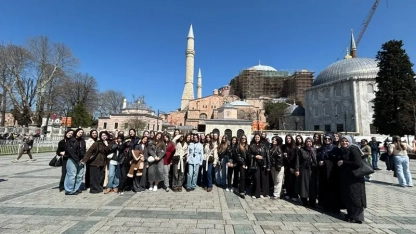 Gümülcineli genç kızlardan İstanbul’a kültür yolculuğu