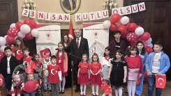 Atina'da 23 Nisan Ulusal Egemenlik ve Çocuk Bayramı önceden kutlandı