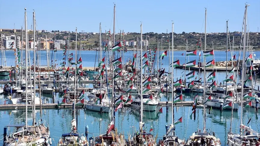 Küresel Sumud Filosu "2026 Bahar Misyonu" İtalya'dan yola çıktı