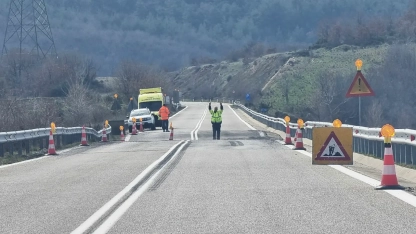 Gümülcine-Bulgaristan yolunda çalışmalar yine durduruldu
