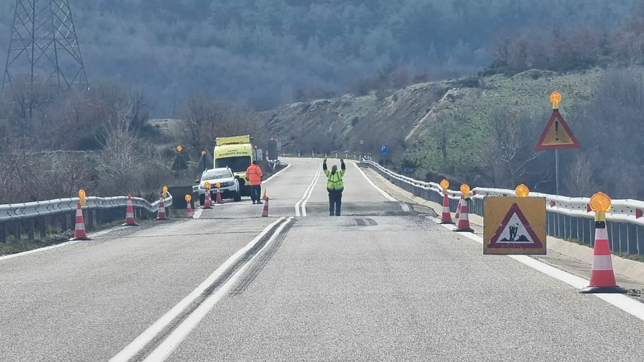 Gümülcine-Bulgaristan yolunda çalışmalar yine durduruldu