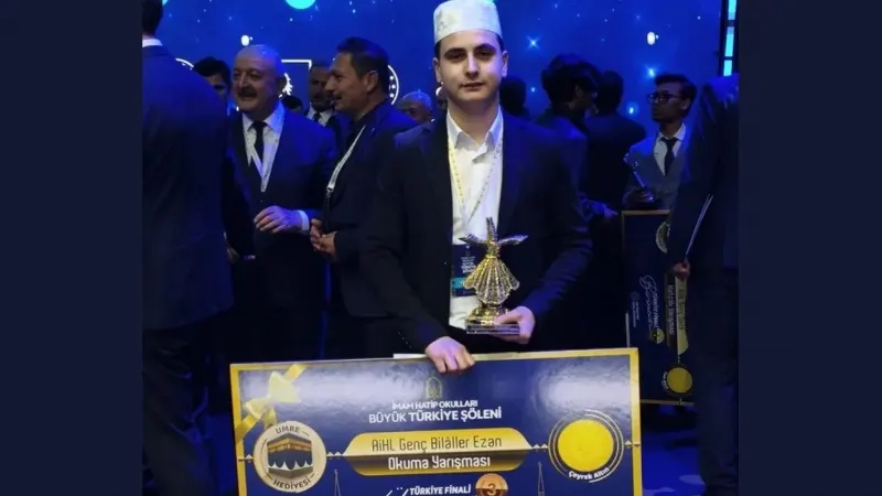 Batı Trakya’nın gururu: Ömer Hacı Karaahmet Türkiye üçüncüsü oldu