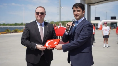 Selanik'ten alınan "Ata toprağı" Ankara'ya uğurlandı