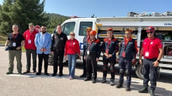 AFAD ve Balkan Ekipleri Selanik’te ortak tatbikatta buluştu