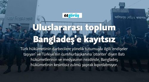 Uluslararası toplum Bangladeş'e kayıtsız