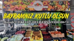 FRESH FRUIT XANTHIS hayırlı bayramlar diler