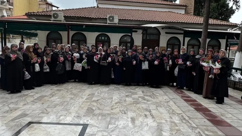 Çınar Camii’nde kadın mukabelesi hatimle sona erdi