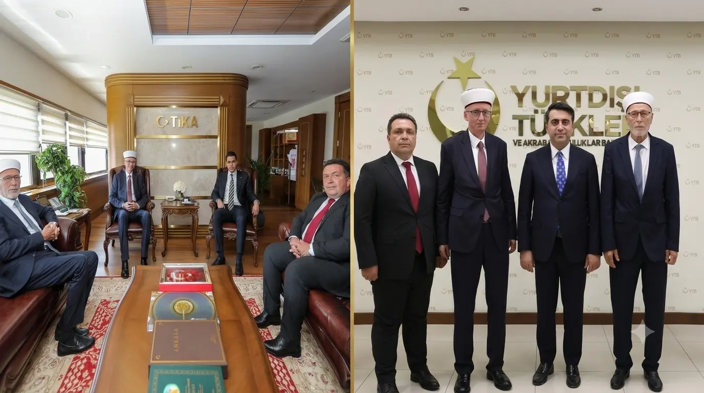 Batı Trakya Türk Azınlık heyetinden Ankara’da temaslar