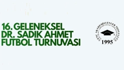 16. Dr. Sadık Ahmet Futbol Turnuvası için kayıtlar başladı