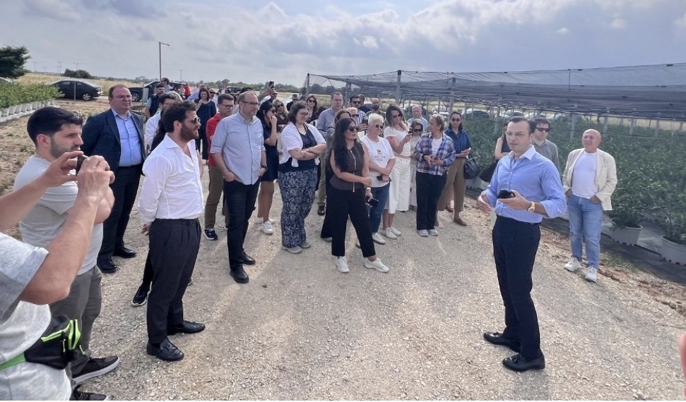 Bluefarm’ın Yaban Mersini yatırımı Türkiye Basınına tanıtıldı