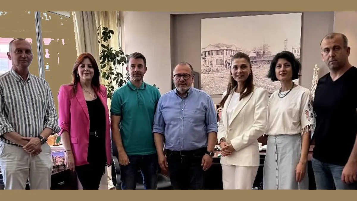 BTAYTD yönetiminden Gümülcine Belediye Başkanı Garanis’e ziyaret