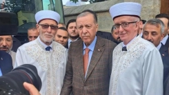 Batı Trakya Türklerinin müftüleri Cumhurbaşkanı Erdoğan ile buluştu, soydaşlar Edirne'yi doldurdu