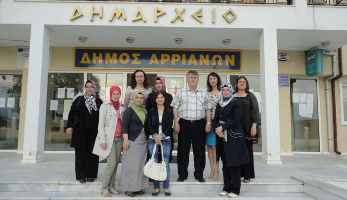 Kurcalı kadınlarından Belediye Başkanı İbrahim Şerif’e ziyaret