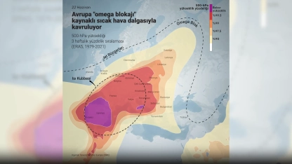 Avrupa "omega blokajı" kaynaklı sıcak hava dalgasıyla kavruluyor