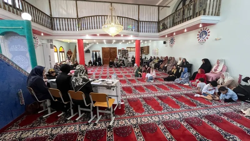 Kur'an'la taçlanan emek, Gazhane'de dualarla kutlandı