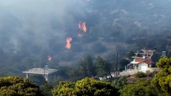 Yunanistan'da Orman Yangını: 1 Ölü