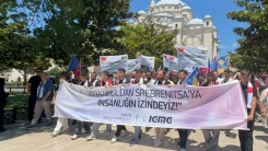 Liseliler Srebrenitsa Soykırımı anma etkinliklerine katılmak üzere Bosna Hersek'e gitti