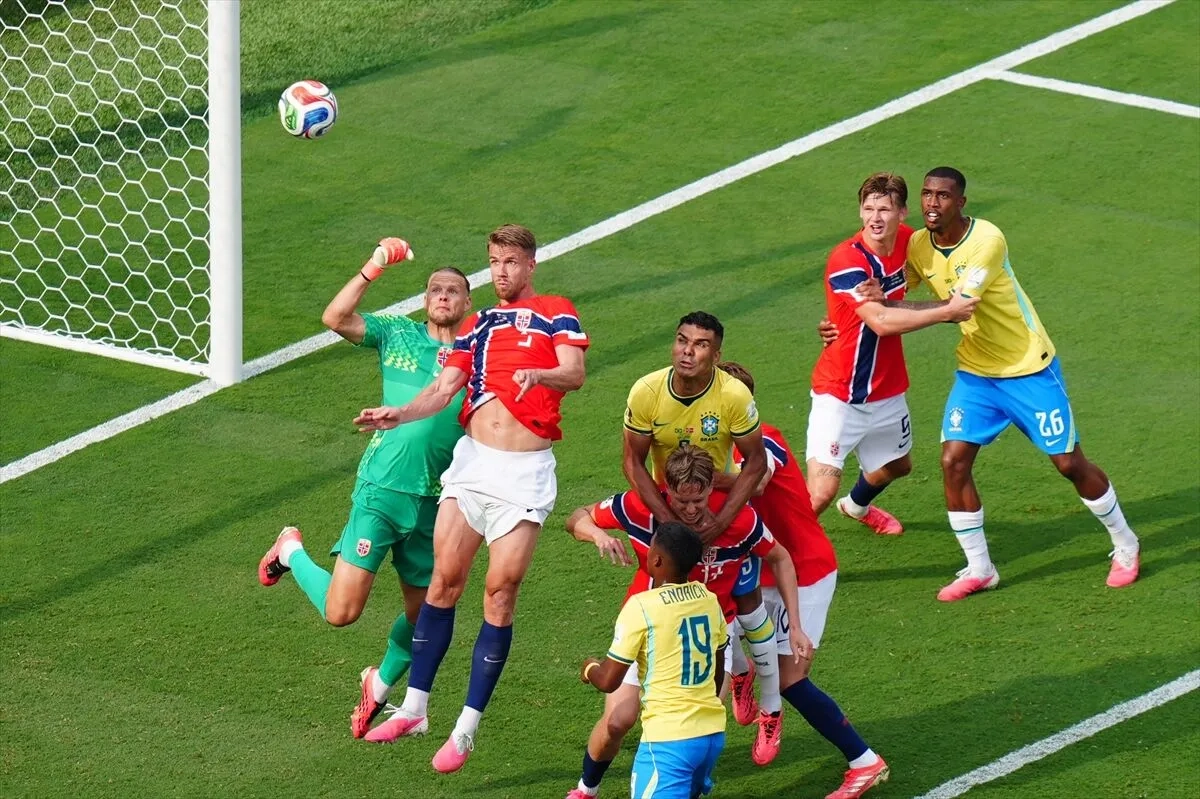 2026 FIFA Dünya Kupası son 16 turunda Norveç Brezilya'yı 2-1 yendi