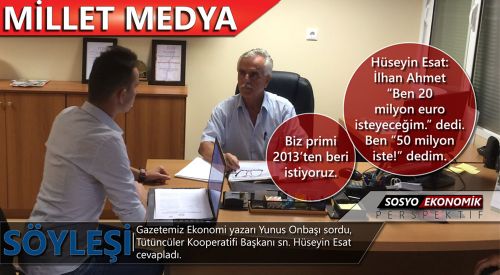 Tütüncüler Kooperatifi Başkanı Hüseyin Esat'la Söyleşi