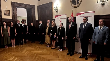 Atina’da, 15 Temmuz Demokrasi ve Milli Birlik Günü dolayısıyla anma töreni düzenlendi