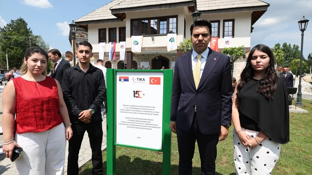 TİKA, Sırbistan’da “15 Temmuz Demokrasi Meydanı”nın açılışını yaptı