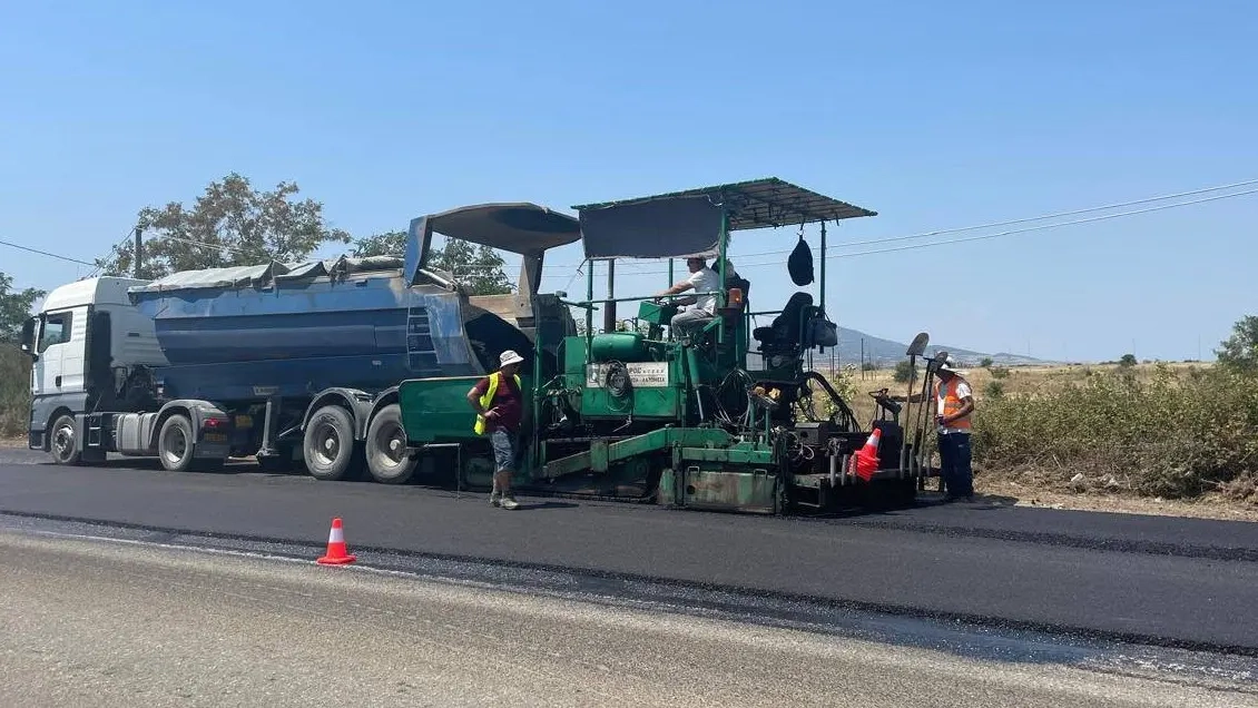 Şapçı–Köse Mescit yolunda asfalt çalışmaları başladı